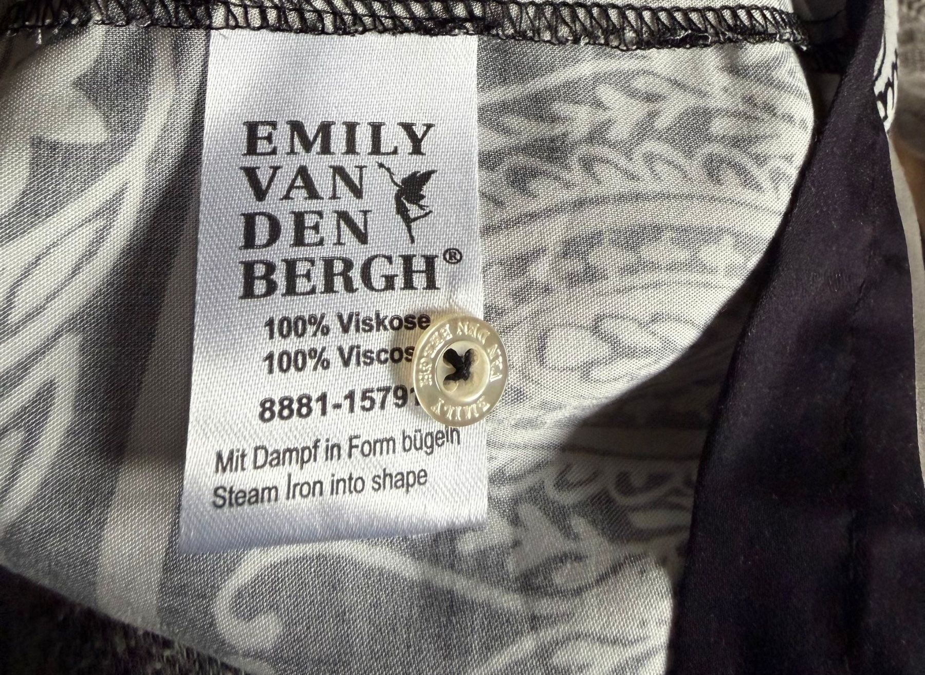Emily van den Bergh Camicette: Bluse edel mit Muster Marke Emily van den Bergh Grösse 40 – Usato da Nussbaumen AG venduto da brigitebardot 4