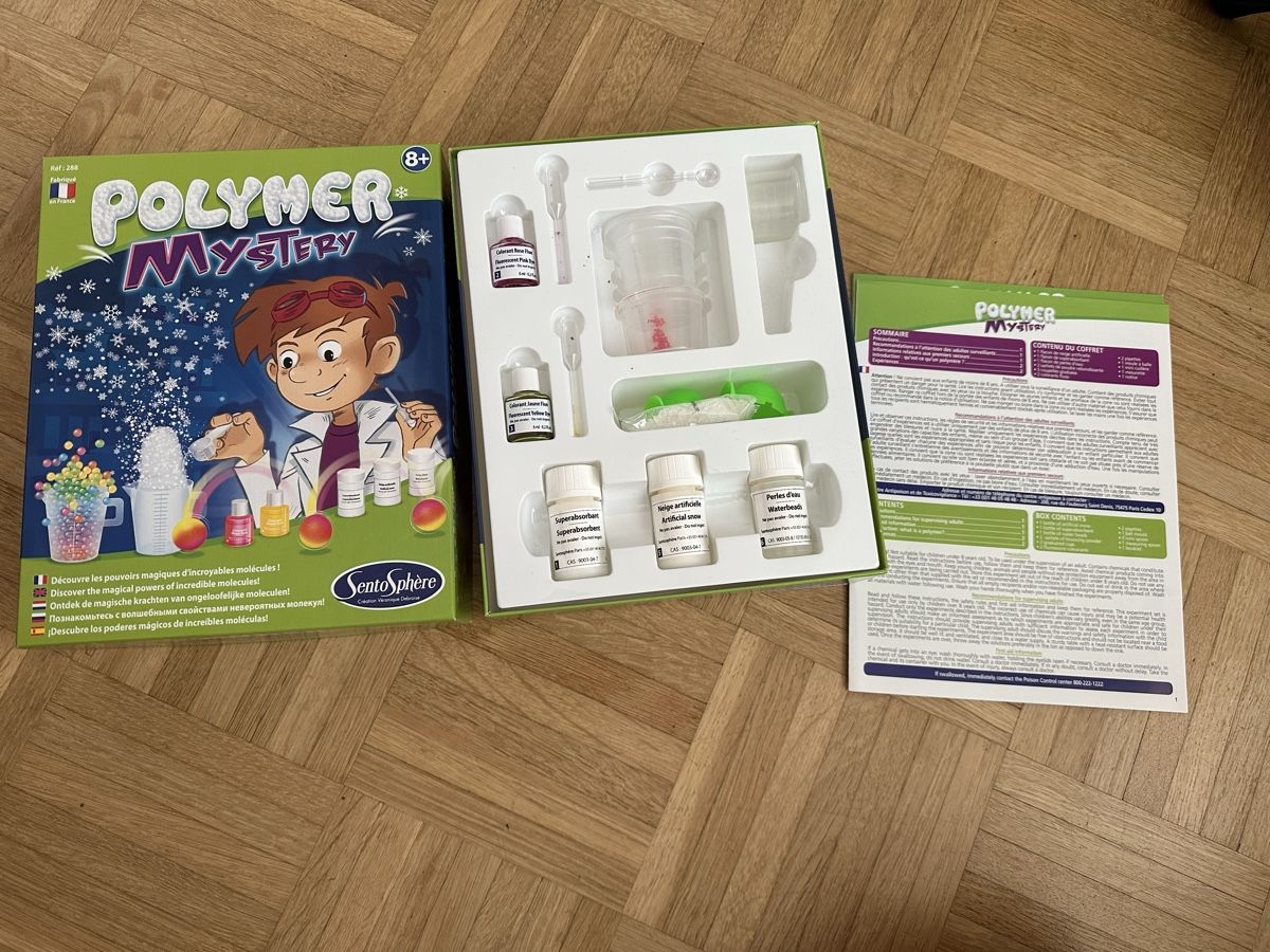 Giochi: Jeu scientifique Polymer Mystery SentoSphere 8+ ans – Usato da Peseux venduto da Galsterlaurent