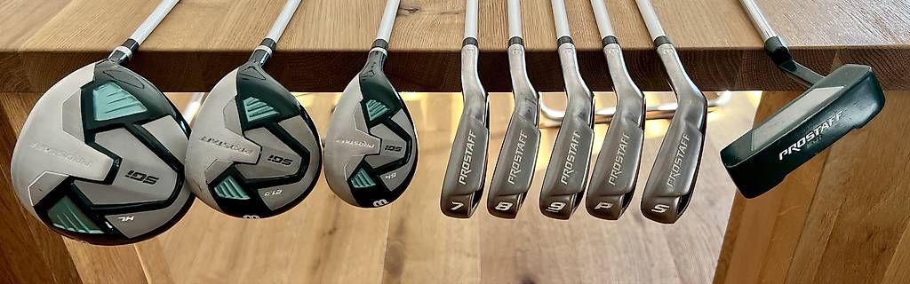 Wilson Schläger & Sets: Golfset Damen RH Prostaff Wilson SGI Graphit – Gebraucht aus Läufelfingen von san_l8p6 1