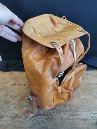 Vintage Lederrucksack, Vintage Rucksack, Rucksack, Alter Ruc
