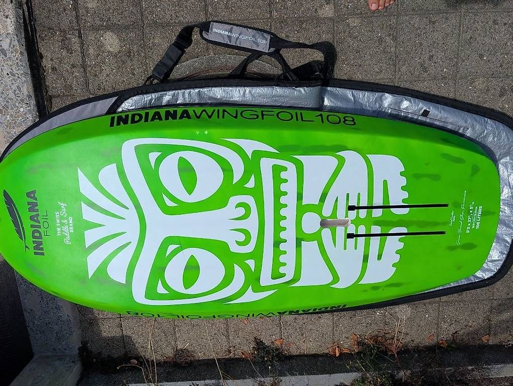 Indiana Planches de surf: Indiana Paddle Surf Wingfoil Board 108l – D'occasion à Sachseln par Waschbaer84 3
