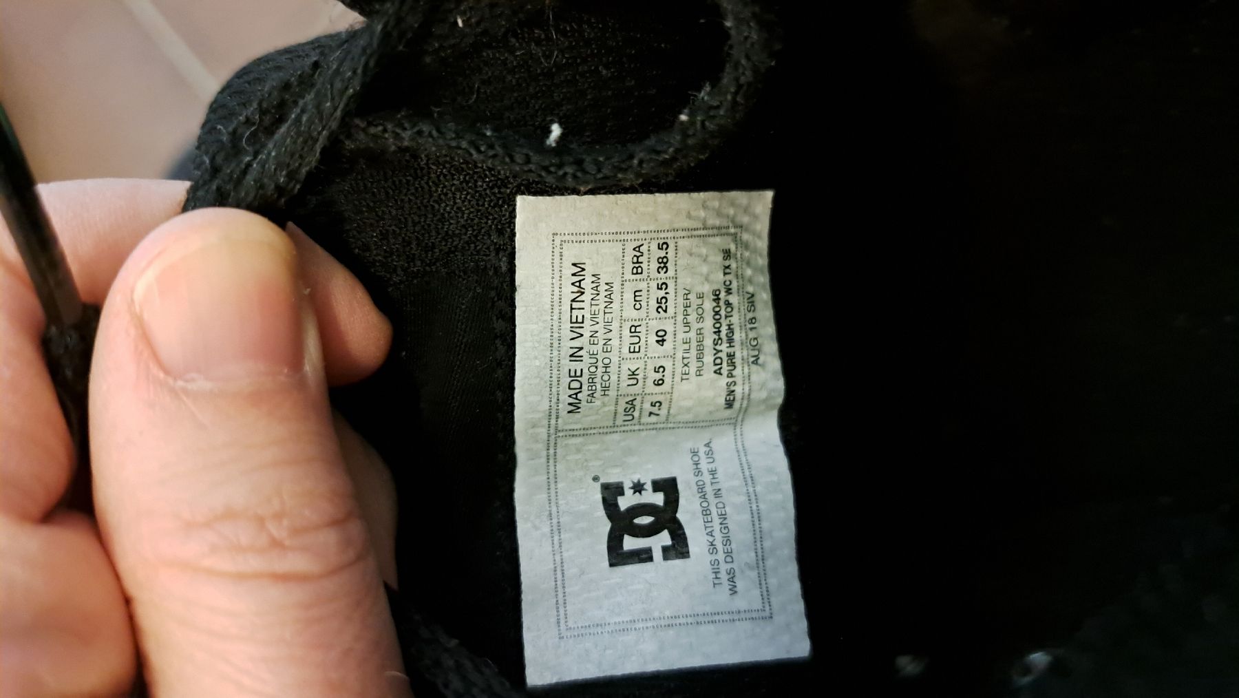 DC shoes Scarpe da uomo: DC Shoes – Usato da Luzern venduto da pumi24 3