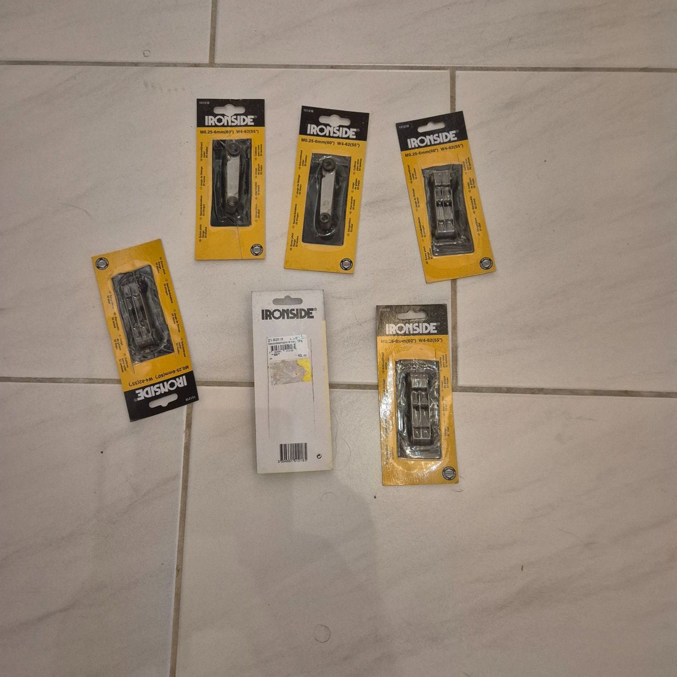 Alle Werkzeuge: Ironside  Gewindeschablone 52 teilig – Neu und originalverpackt aus Arni AG von kurtrmeier 1