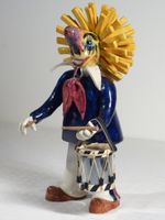 Basler Fasnacht Figur / Waggis Trommler