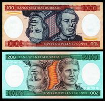 Kuriositäten auf Banknoten - Brasilien