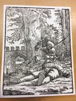 Albrecht Altdorfer, Holzschnitt "Jael & Sisera", um 1800