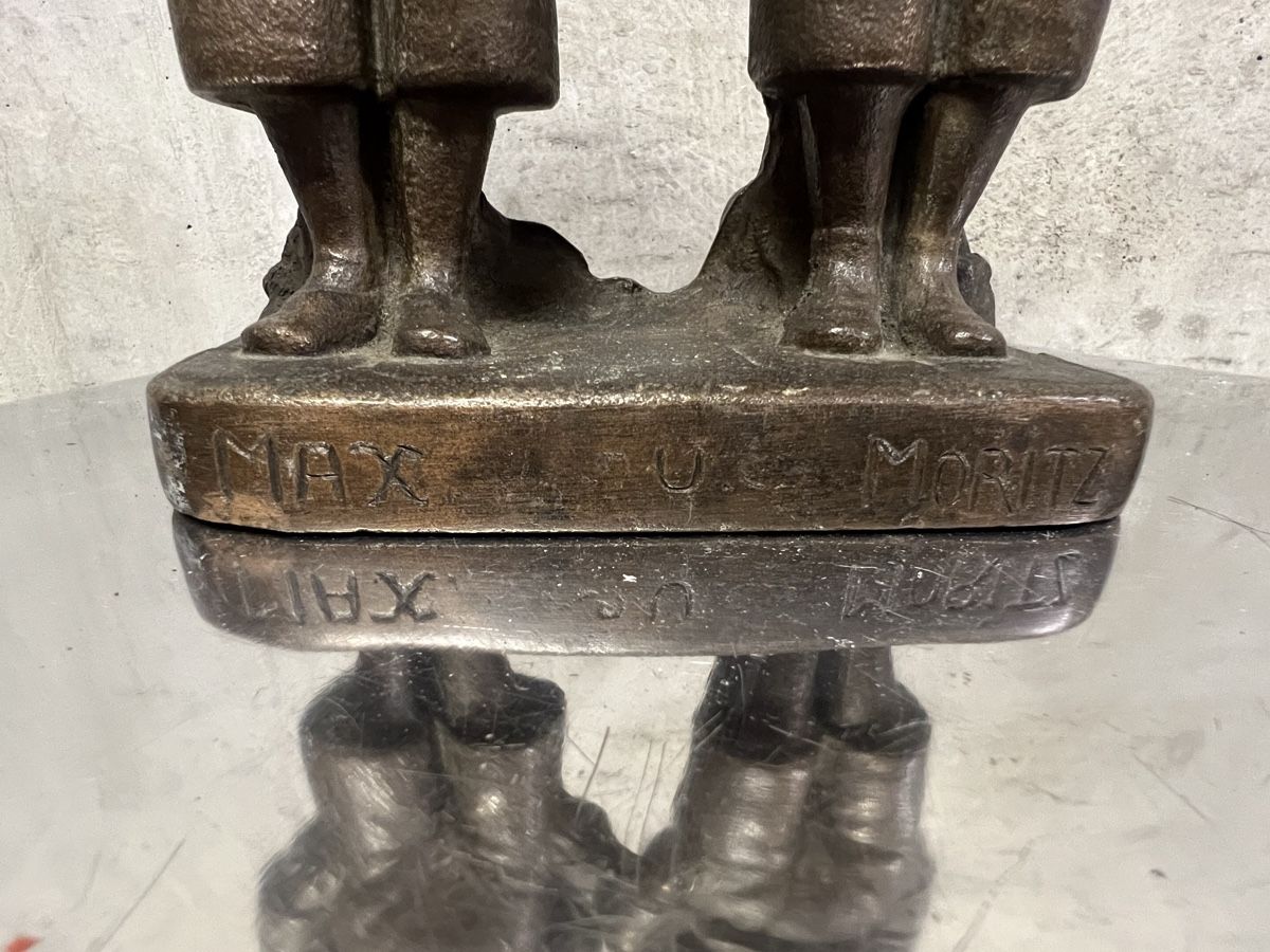 Sculture & Statue: Bronze Skulptur Kinder Max und Moritz gebraucht – Usato da Zürich venduto da Privat_13 1
