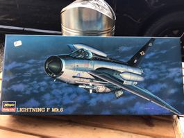 Hasegawa Lightning F Mk.6, 1:72, Bausatz, Neu im OVP 👍🚀