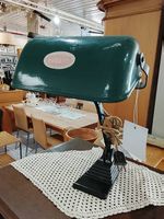 Klassische Vintage Bankerlampe