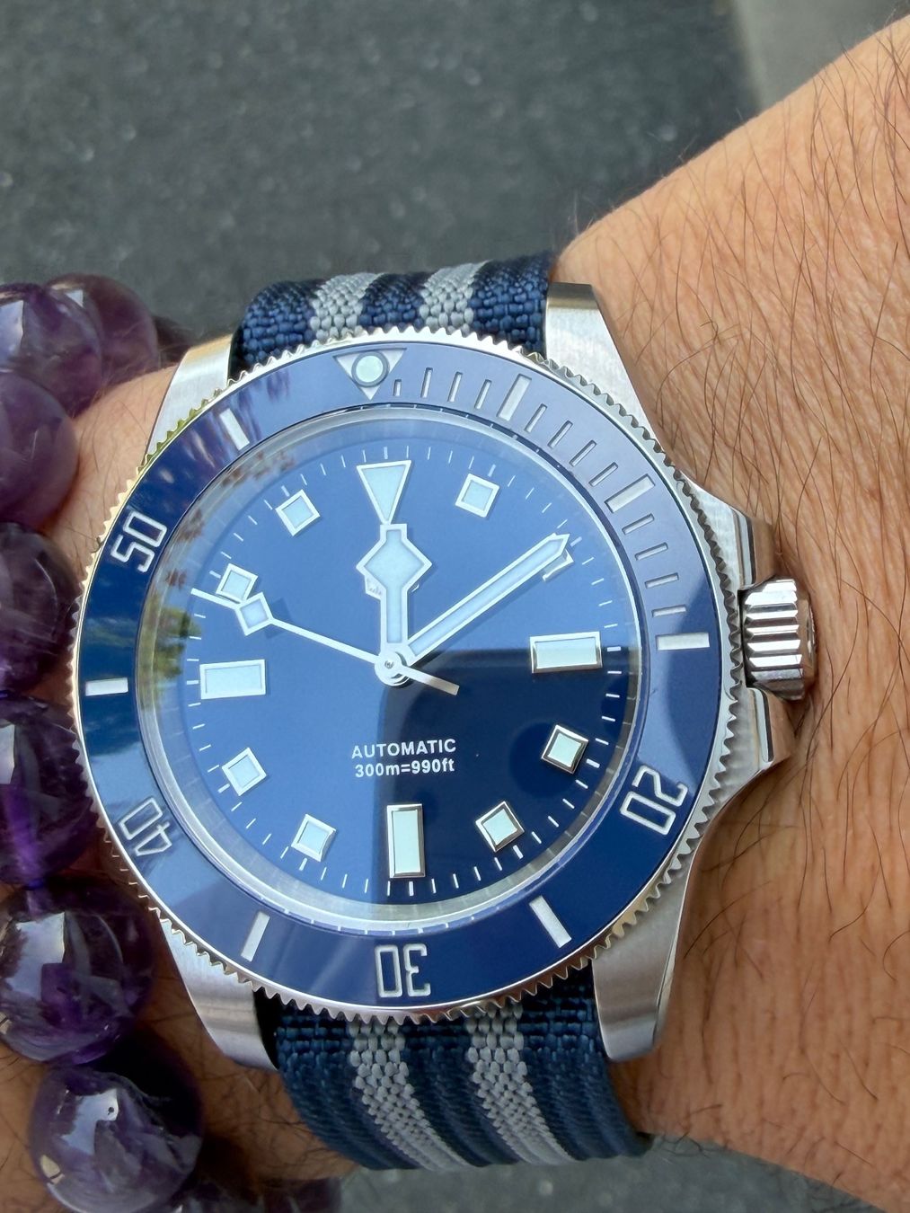 Uhren: San Martin Automatic Diver – Summer Blue – Gebraucht aus Reinach AG von Rousseau_J 4