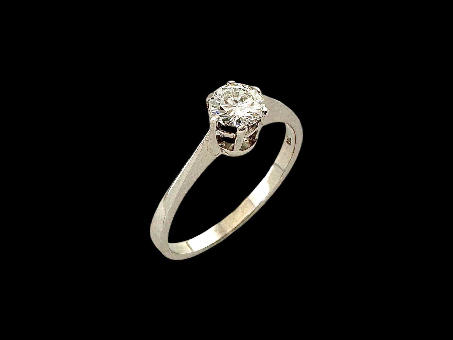 Anelli: Klassisch - eleganter Diamant - Ring, ca. 0.45 ct H/VS – Usato da Zuzwil SG venduto da artimmo 4
