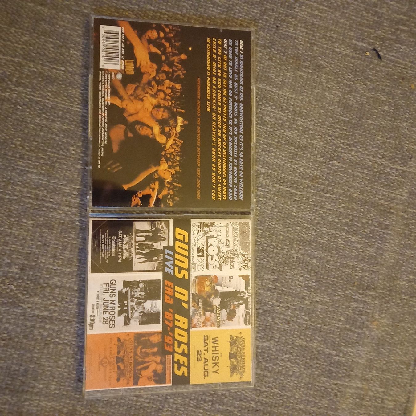 CD: Guns n'roses- live...(2 cd) – Usato da St-Cergue venduto da VeganWarrior