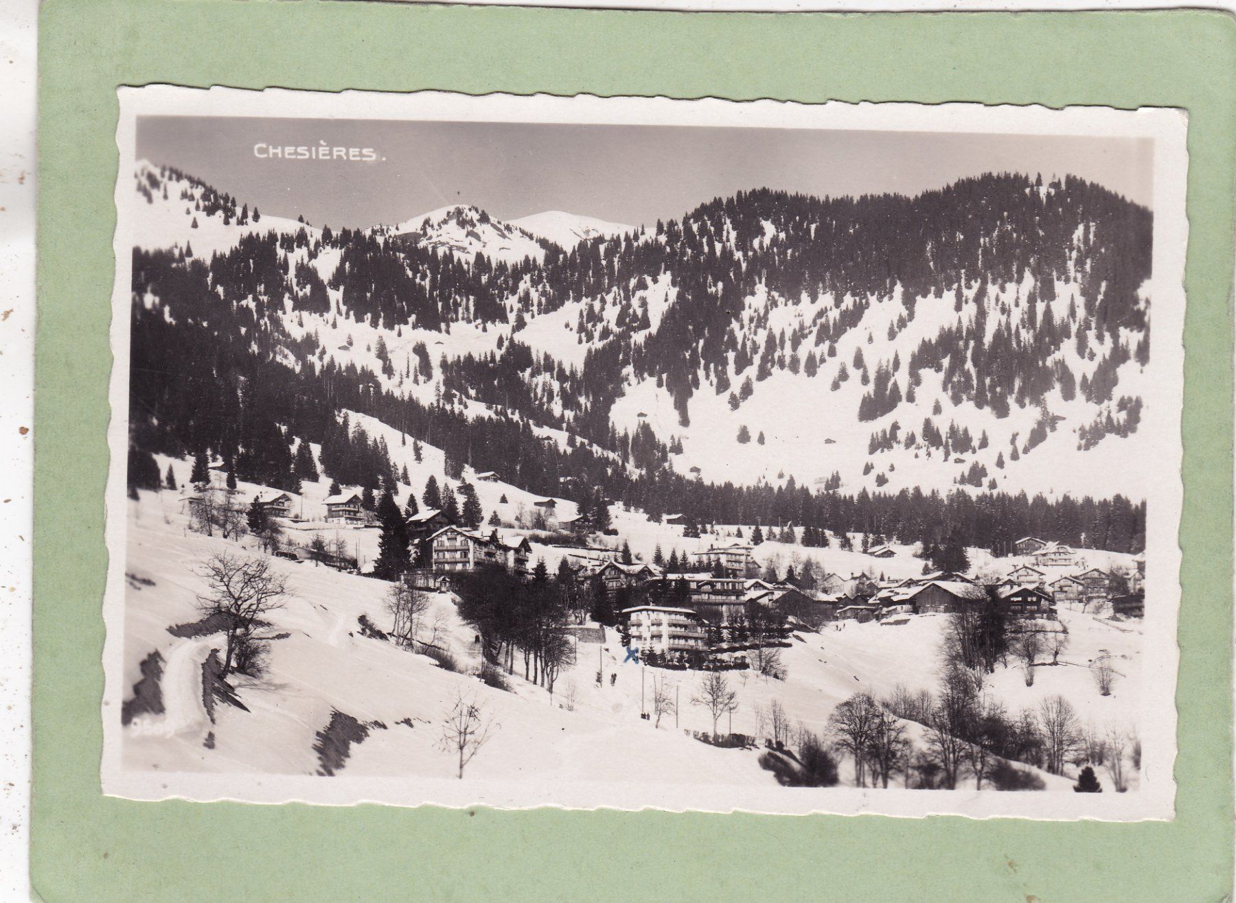 Cartoline postali: Chesières 1952 – Usato da Herisau venduto da Lisegrat2008