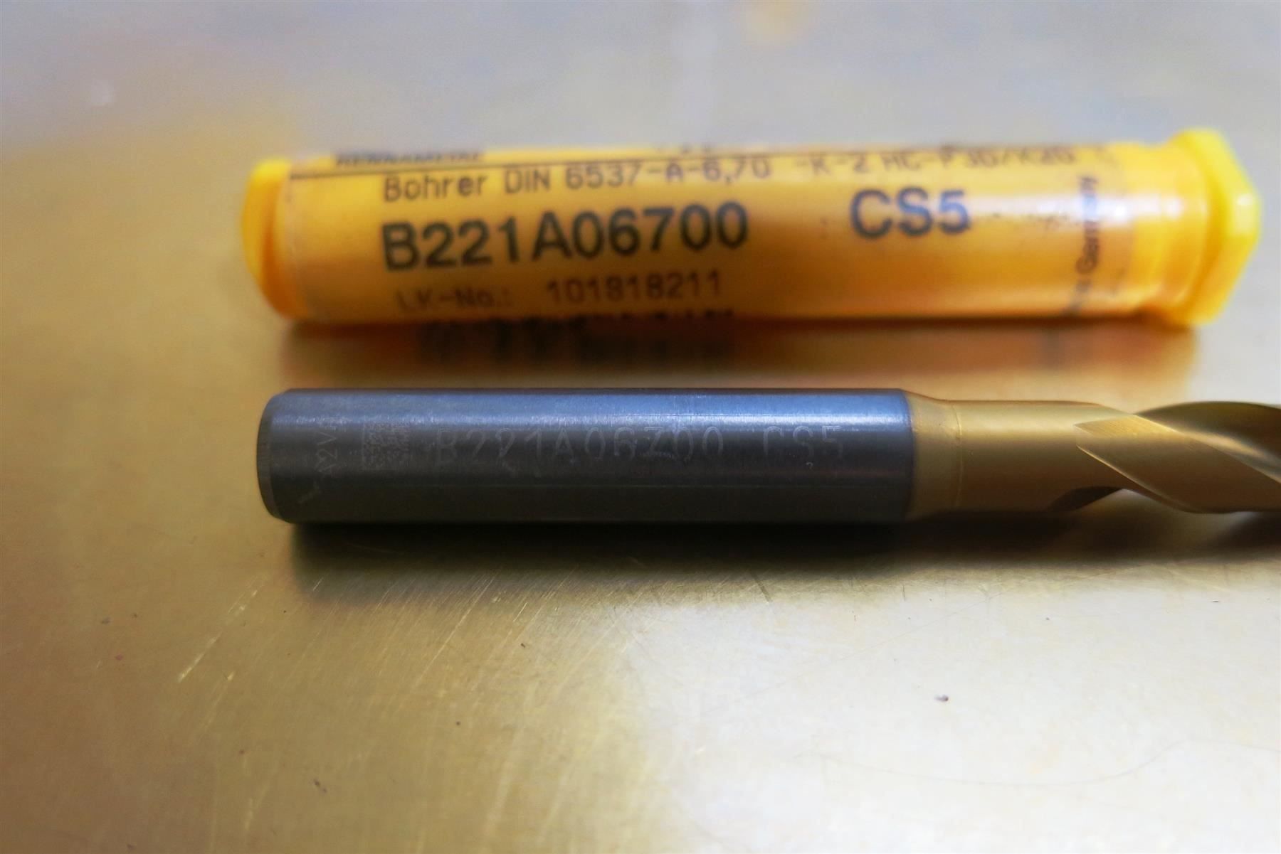 Trapani: Bohrer VHM Hertel B105F08000 K10 und B22 – Usato da Laufenburg venduto da Sirluger 3