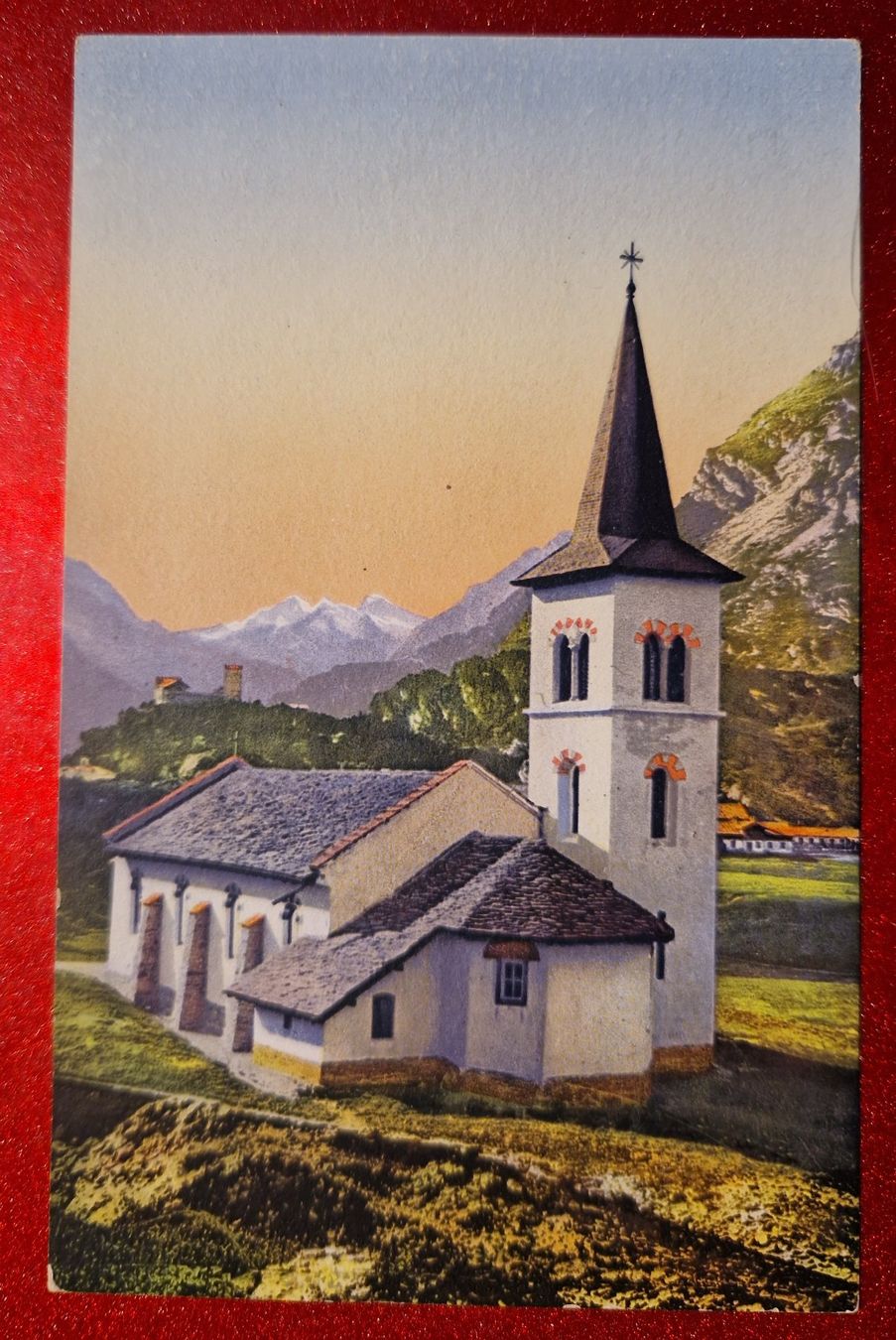 Cartoline postali: Kirchlein auf Maloja top – Nuovo (secondo la descrizione) da Melchnau venduto da Fishel