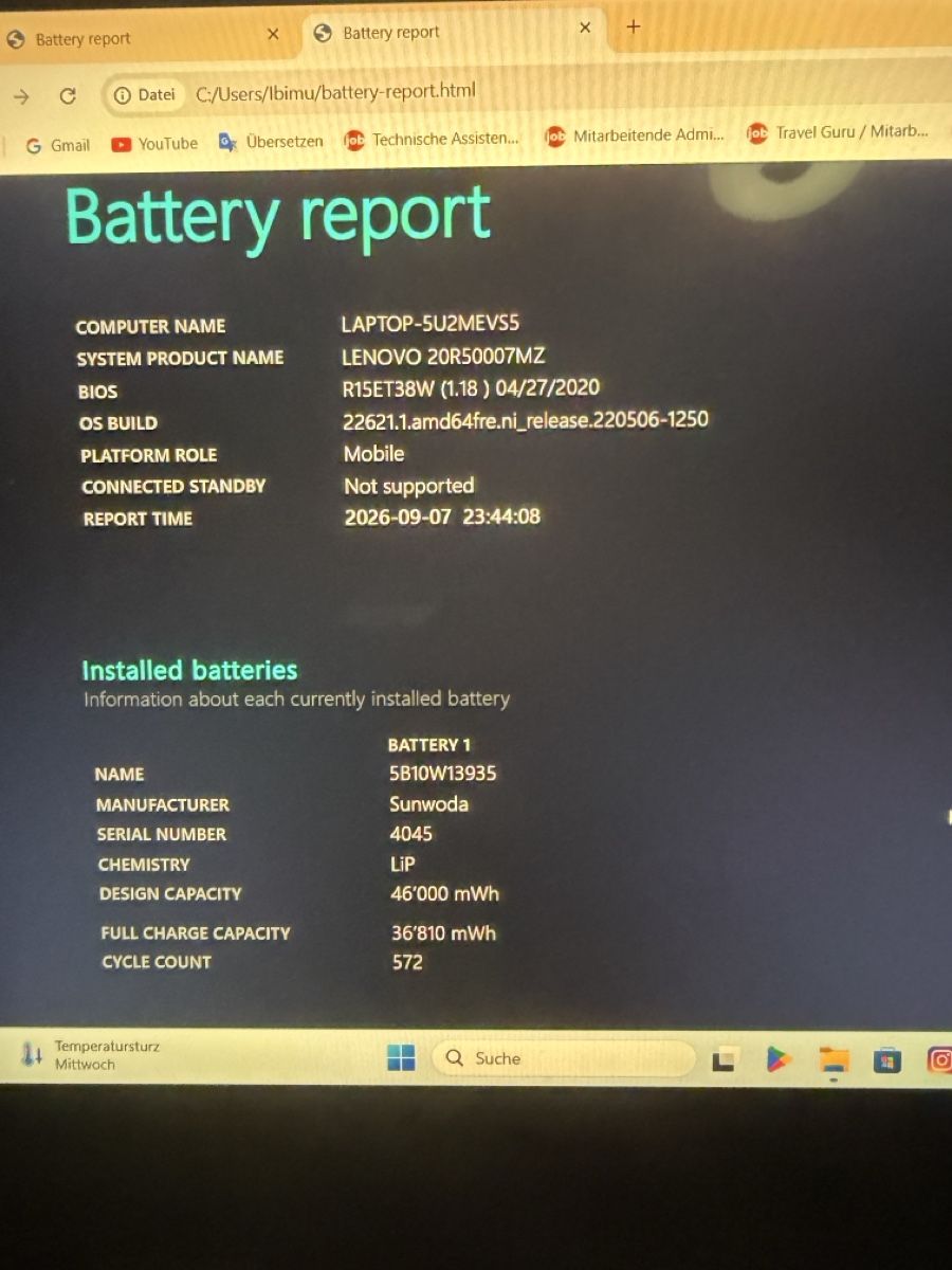 Lenovo Notebook: Lenovo ThinkPad L13 Yoga – Usato da Kradolf venduto da ibi_m6f9 3