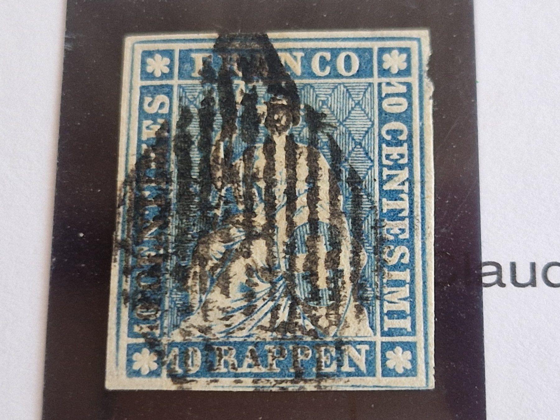 Tutti i francobolli: Strubel 23Aa, Befund, gutes Stück, ab 1.- – Usato da Burgdorf venduto da Glossy01 1