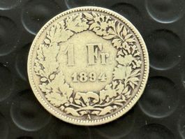 1 Franken 1894  Rar