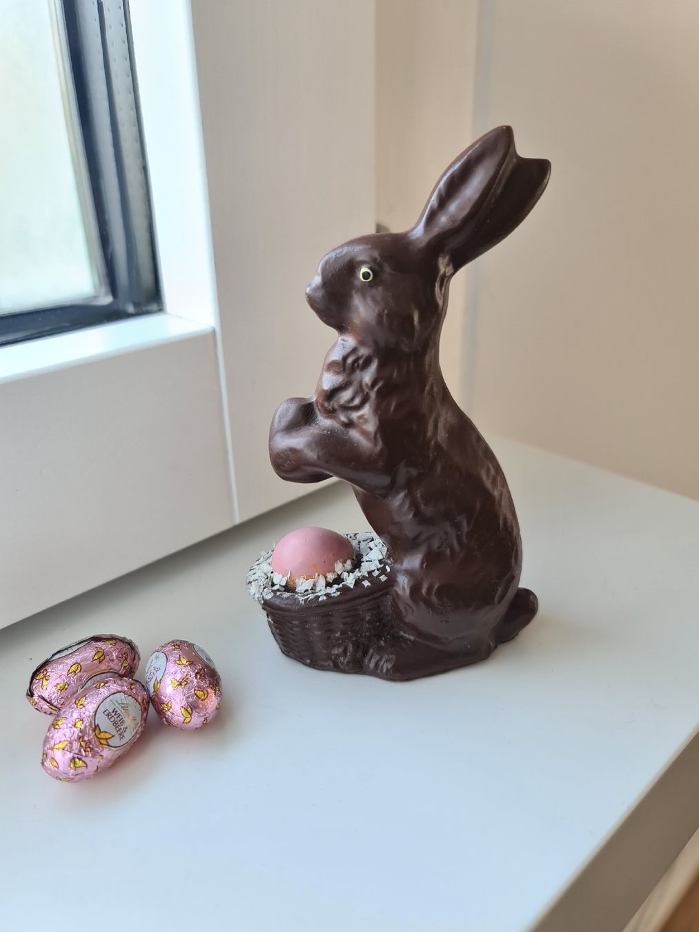 Tutte le decorazioni: Deko-Osterhase in Schoko-Optik – Nuovo (secondo la descrizione) da Uster venduto da Cruleye