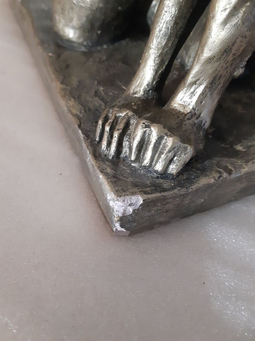 Sculture & Statue: Skulptur, Gips,Metall, Signiert – Usato da Grindelwald venduto da carro5 7