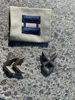 Original 3 Gradabzeichen US Army Militär Badge Militär