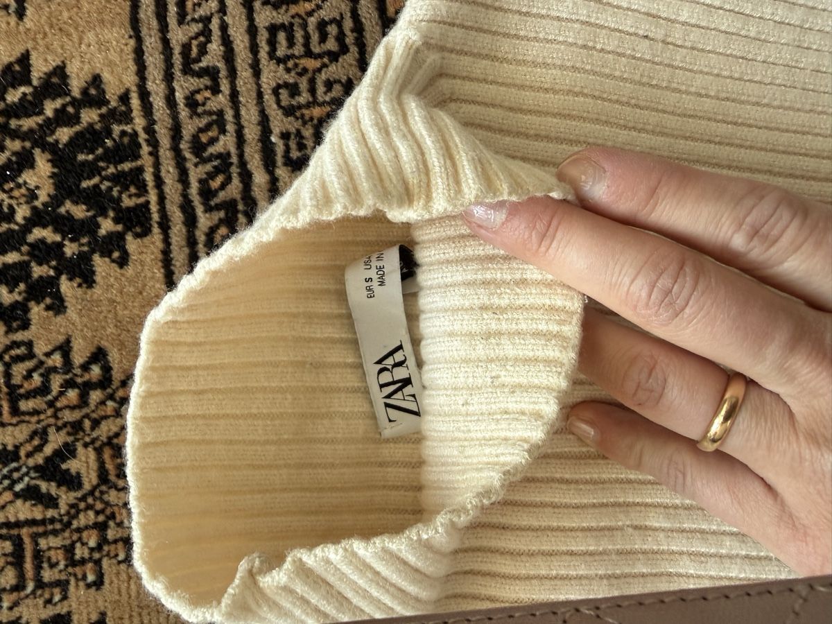 Zara Maglioni & Felpe: Trendiger ZARA Strickpullover mit Puffärmeln, Gr. S – Usato da Locarno venduto da Ery02 1
