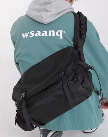 Schultertasche / Umhängtasche / Fototasche schwarz - NEU