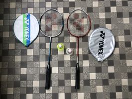 Badminton Schläger 2x