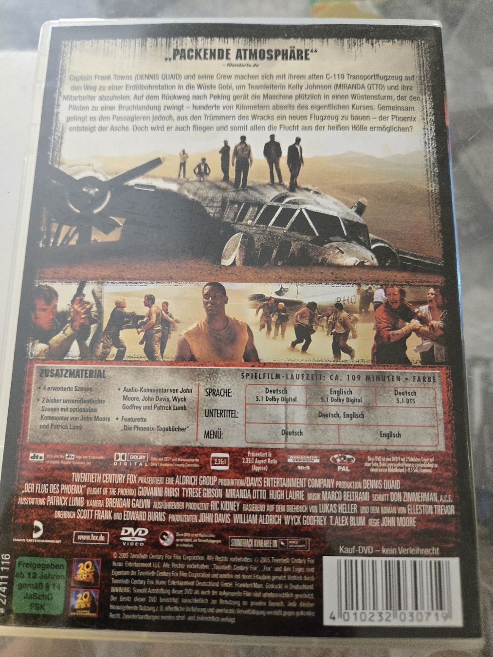 Tutti i DVDs: Der Flug Des Phoenix DVD – Usato da Bussigny venduto da Kfdlt 1