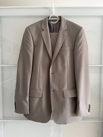 Herren Anzug S. Oliver Genua 98 Regular Fit Beige