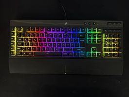 Corsair K55 RGB Gaming-Tastatur – CH-Layout