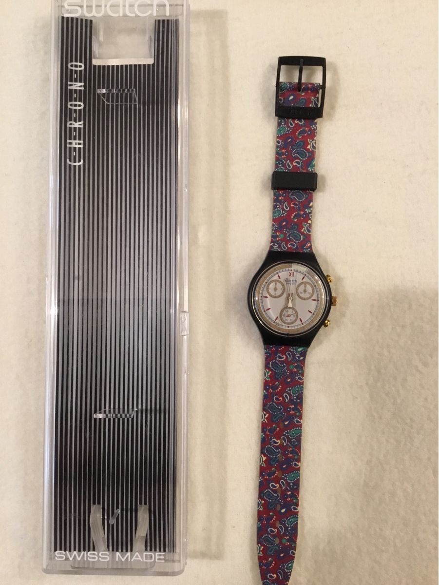 Swatch Orologi: Swatch chrono – Nuovo e nell'imballaggio originale da Neuchatel venduto da RinoICF 2