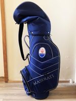Maserati Golftasche Golfbag Golf Caddy Bag Blau