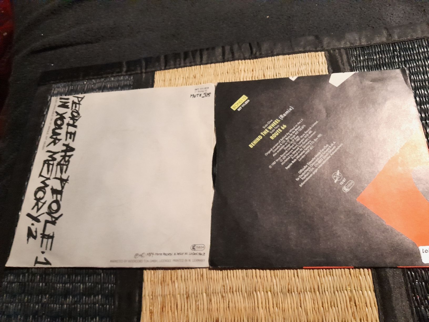 Schallplatten: 2 stk Depeche Mode Vinyl 7" germ.84/87 topzustand  – Gebraucht aus oekingen von beauty1964 1