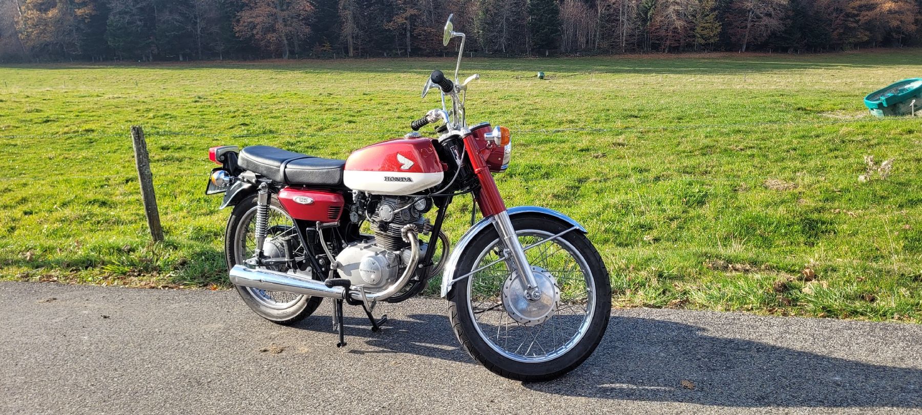 Strasse: Honda CB125 K4 intégralement restauré – Gebraucht aus Lausanne von fefc.eu
