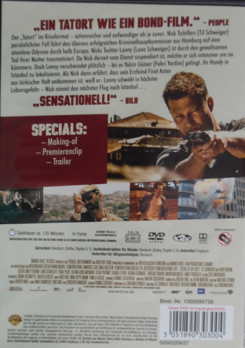 Tutti i DVDs: Tschiller: Off Duty – Usato da Bellinzona venduto da Luna093 2