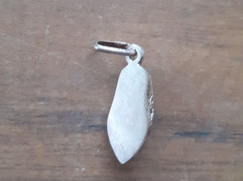 Anhänger: Anhänger Bettelarmband Silber Schuh antik – Gebraucht aus Mörschwil von wunderkiste44 4