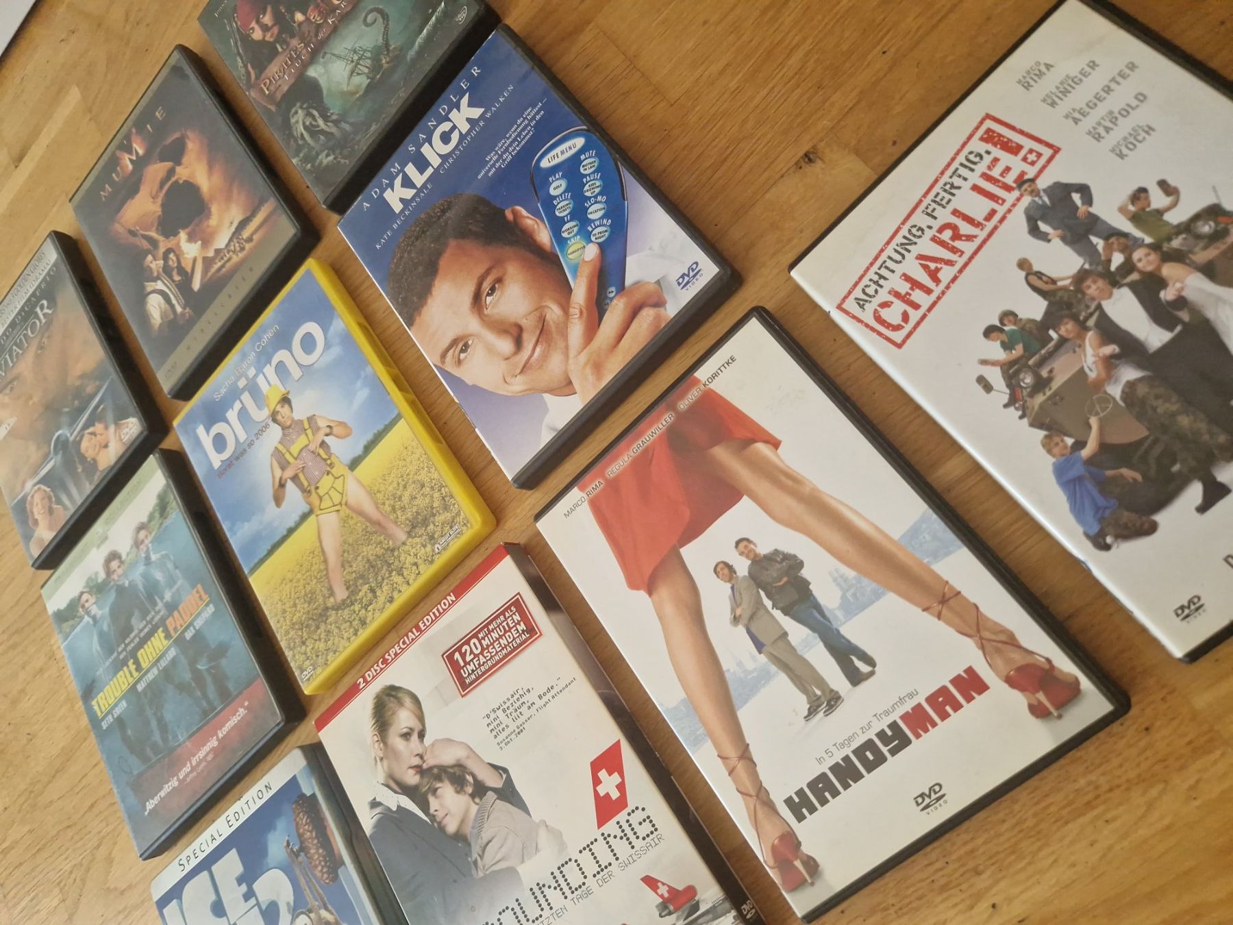 Tutti i DVDs: 10 DVD Spielfilme Sammlung – Usato da Uster venduto da -FPS- 4