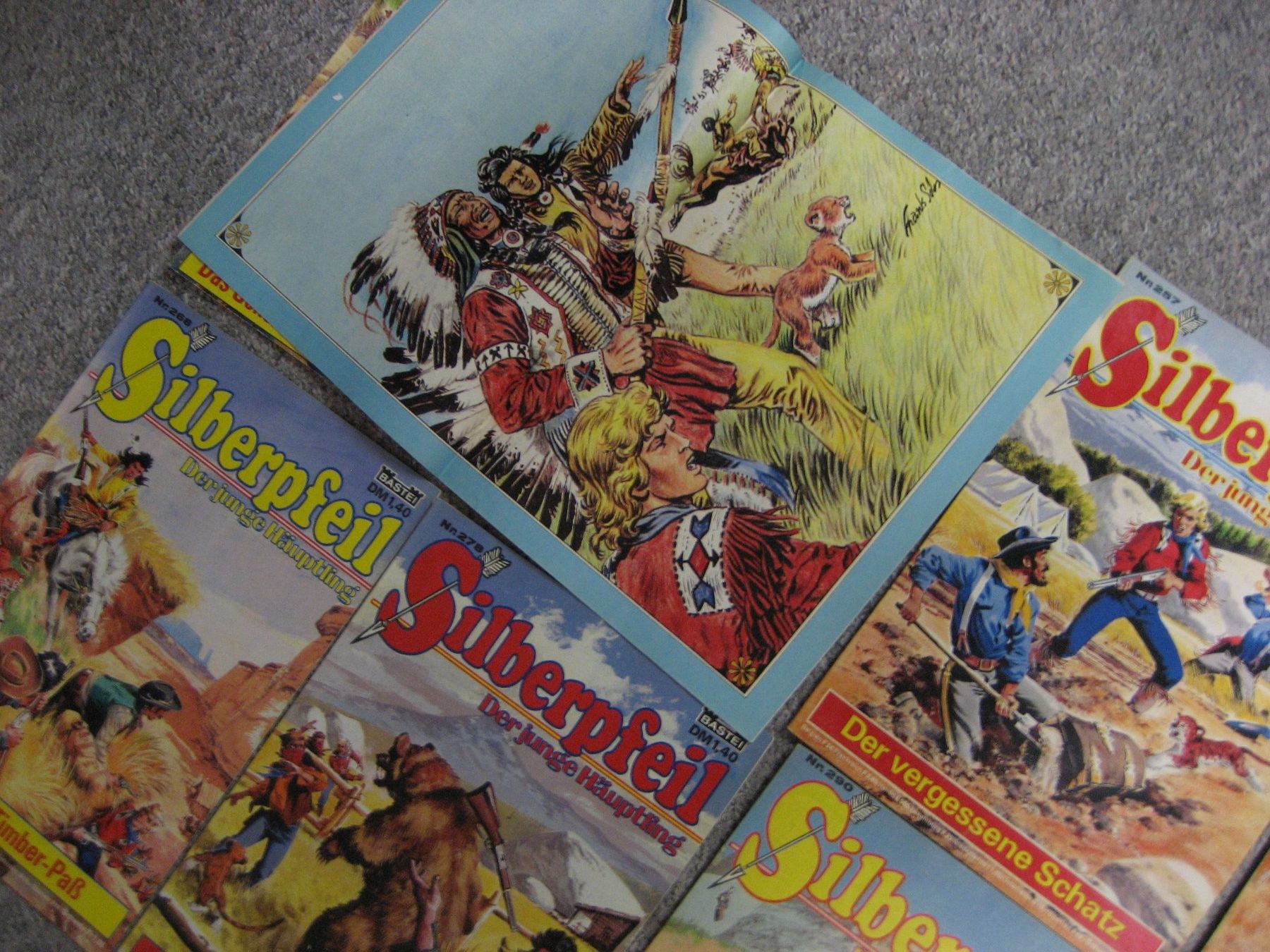 Comics: 8 Silberpfeil Comics – Gebraucht aus Bottighofen von Spiderman61 5