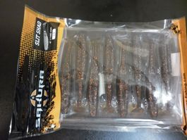8 Sakura Slit Shad 100 mm Motor Oil