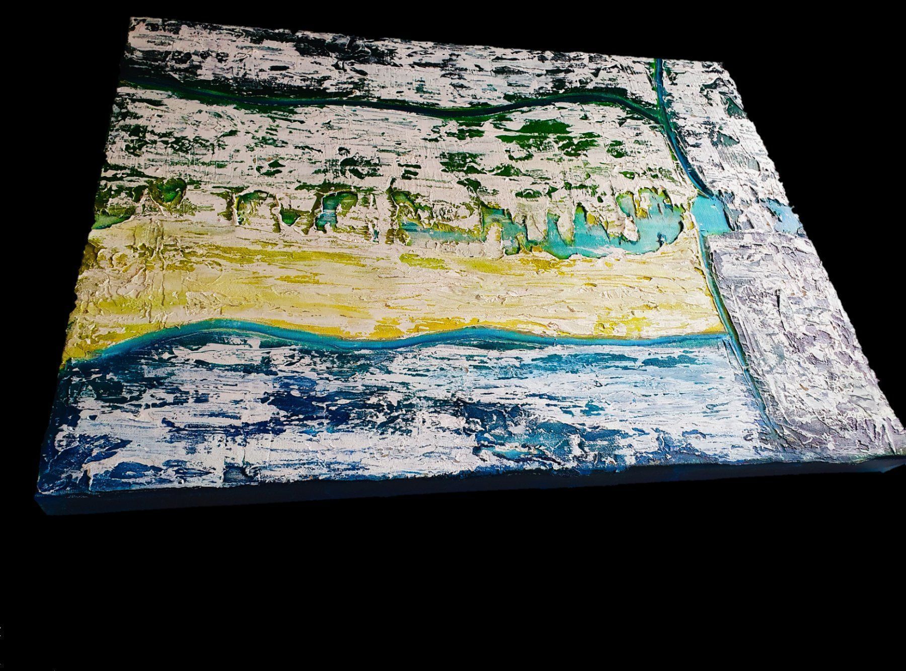 Dipinti: "Gap" 60x80x3,5 cm Gemälde – Nuovo e nell'imballaggio originale da Kreuzlingen venduto da eszanza 4