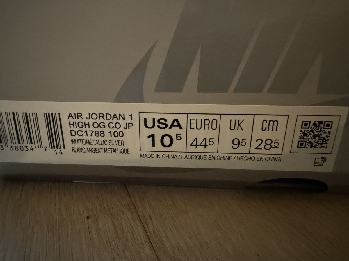 Jordan Scarpe da uomo: Jordan 1 high Retro COJP Midnight Blue – Usato da Frauenfeld venduto da mvd_68dv