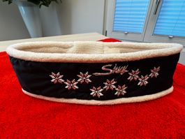 NEUES Stirnband von Silvy® mit ALPAKA-Fleece gefüttert, chic