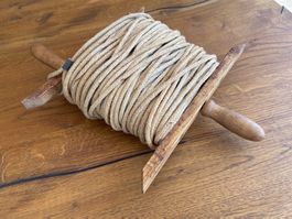Wäschespindel mit sehr langem Seil