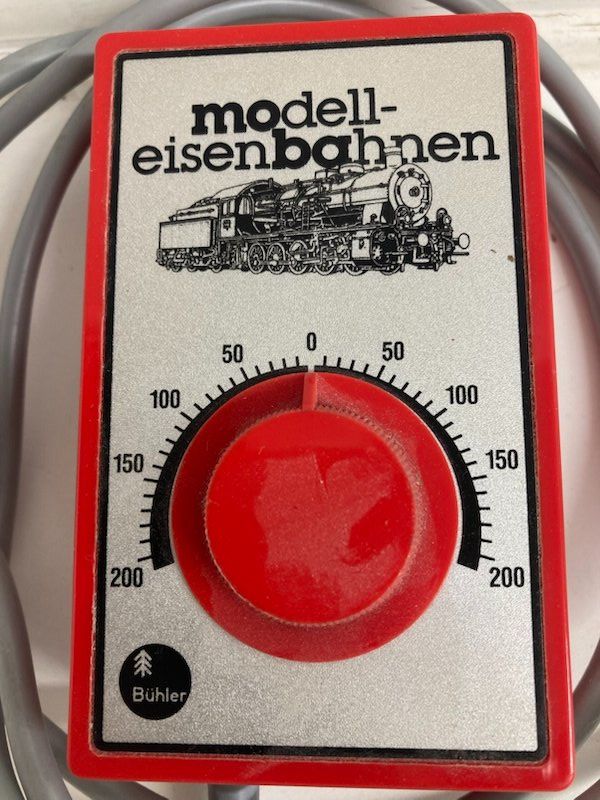 Modellini di ferrovie: Bühler Nostalgie Transformator 2057 B rot – Usato da Büsserach venduto da ModellbahnDepot 1