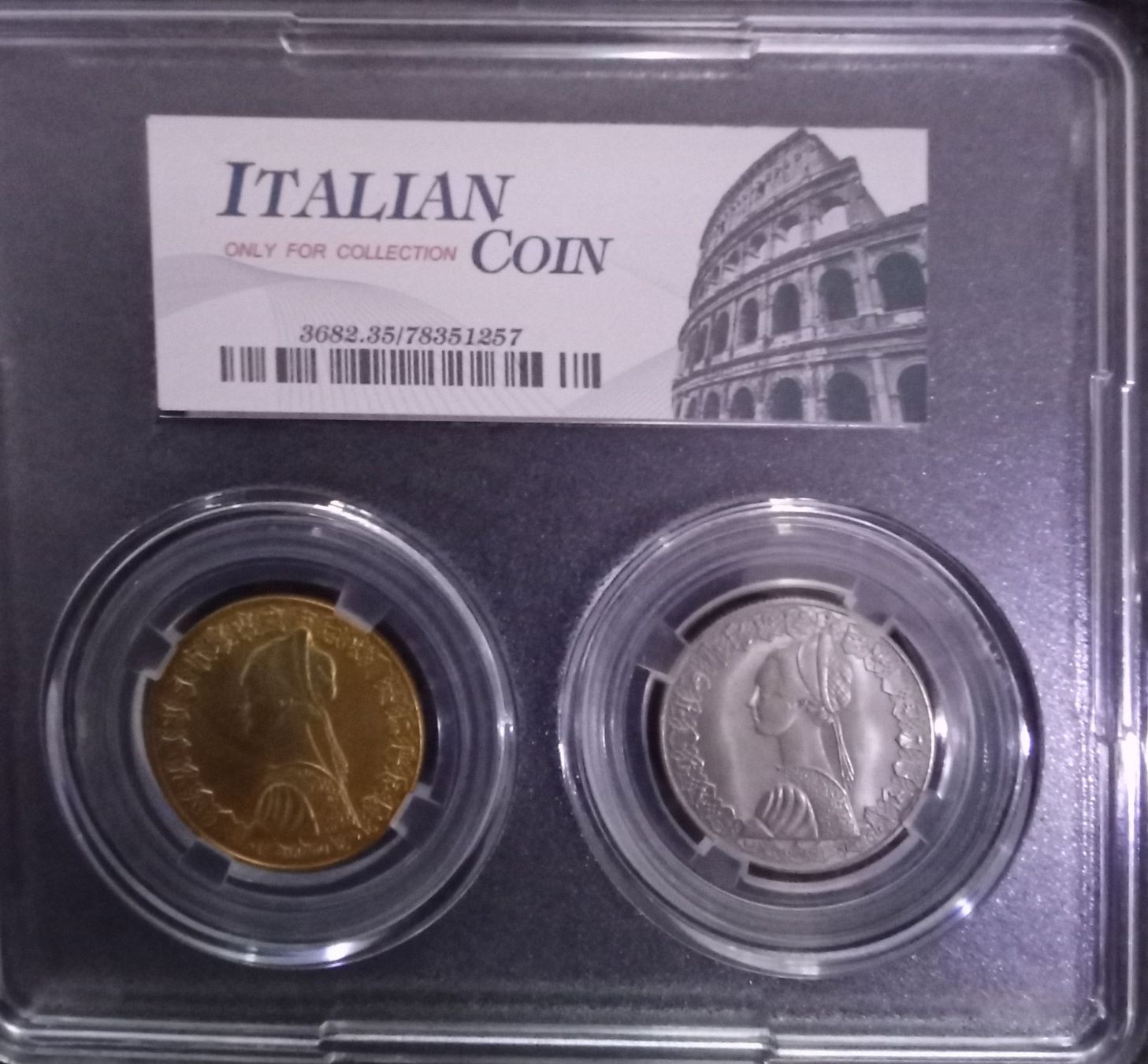 Tutti le monete: Pièces Italiennes de Collection - – Nuovo e nell'imballaggio originale da Genève venduto da web_hfc6 1