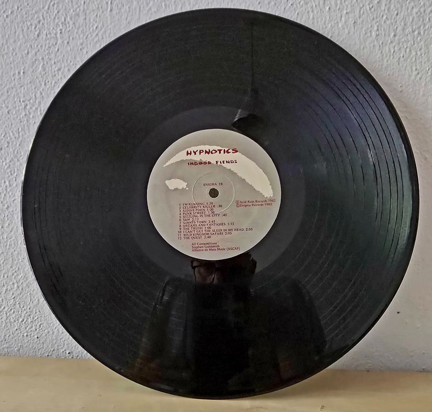 Vinyles: Hypnotics - Indoor Fiends  LP Punk RARE – D'occasion à Lugano par mdal 3