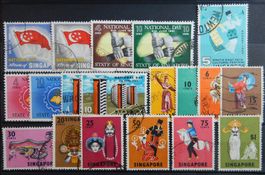 Singapore ex. Kat. 49-95 gest. 1960/68