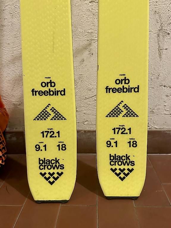 Sci: Sci Black Crows Orb Freebird 172 + ATK Crest 10 + pelli  – Usato da Lugano venduto da mat_hv7w 2