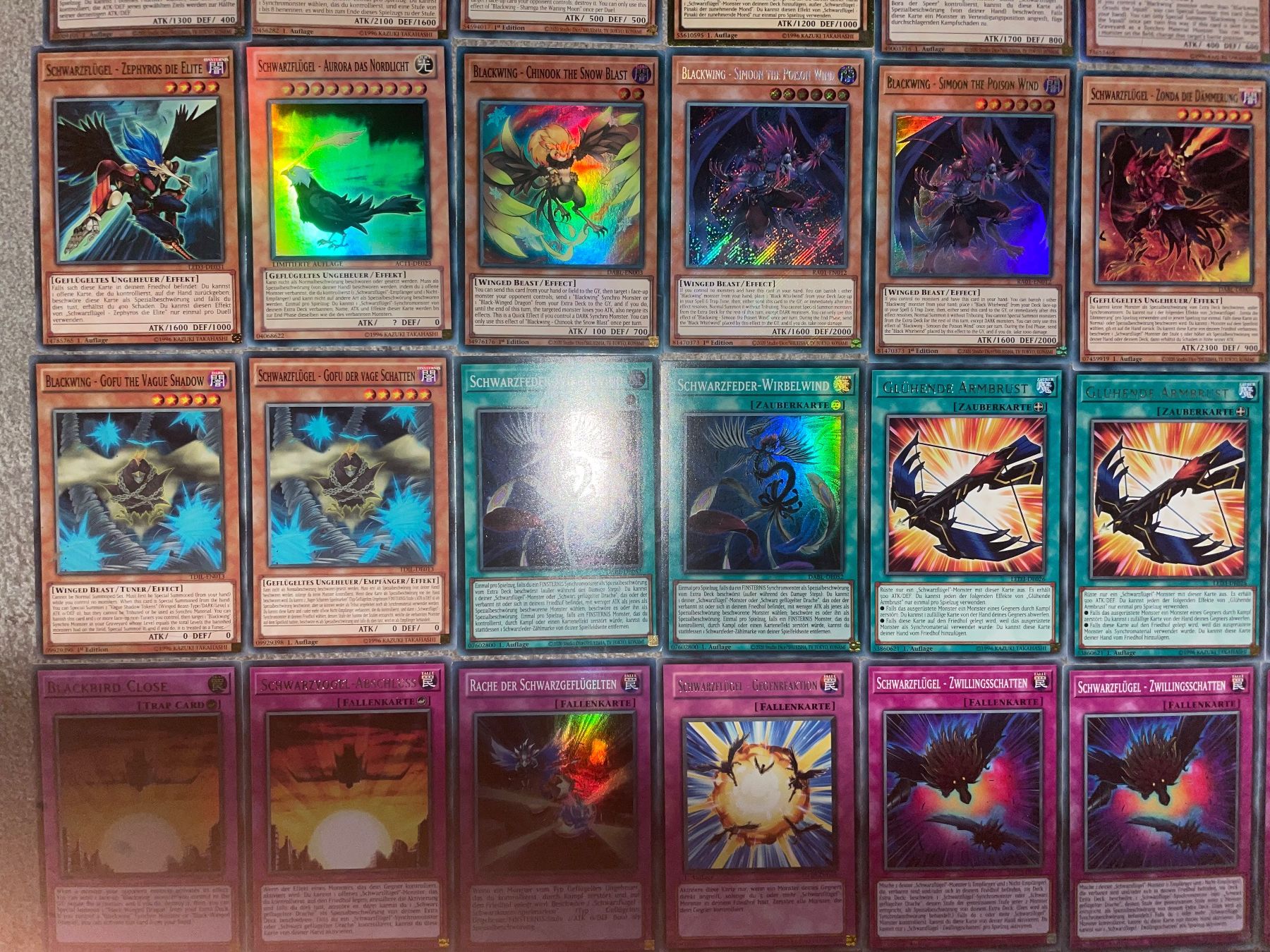 Yugioh Sammelbilder & Trading cards: YuGiOh Seltenes Schwarzflügel Deck! – Neu (gemäss Beschreibung) aus Altstätten SG von ChangeMaker 3